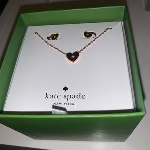 Kate spade necklace and earrings